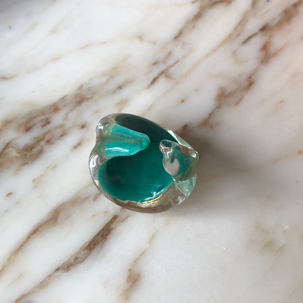 Like new- Murano glass ring - Picture 3 of 7